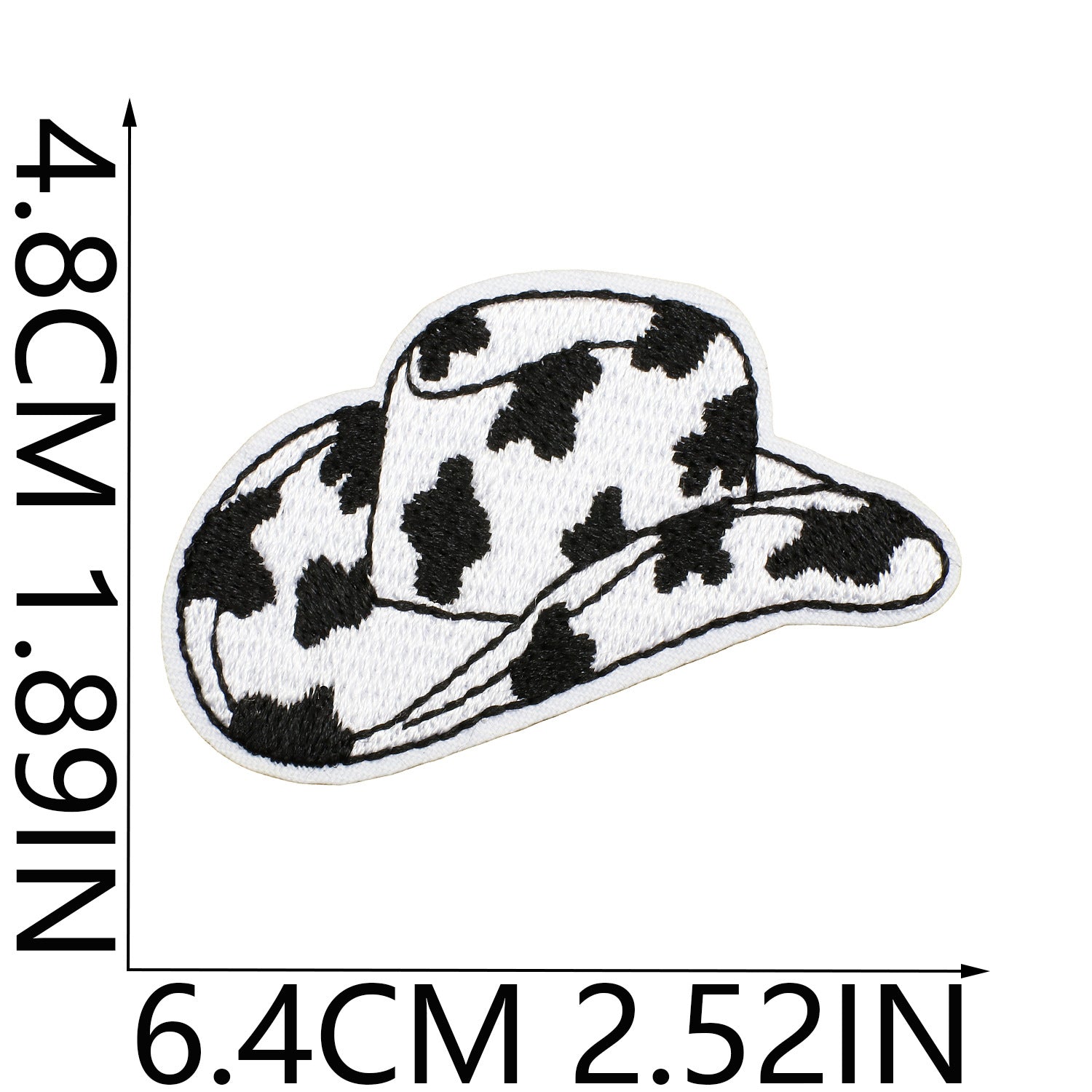 Wholesale Fashion Animal Print Embroidered Patches Polyester Clothing Decorative Accent Trendy Resale Accessory