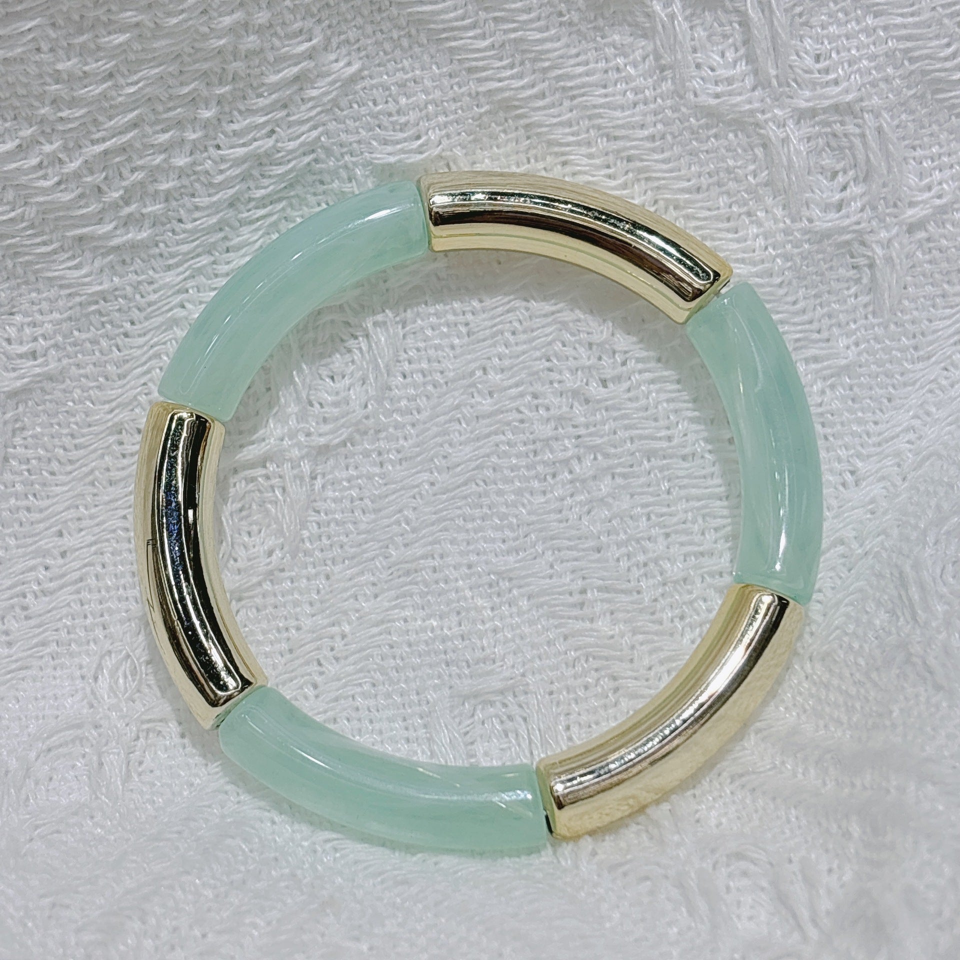 Wholesale  Fashion Creative Tube Beads Elastic Bracelet