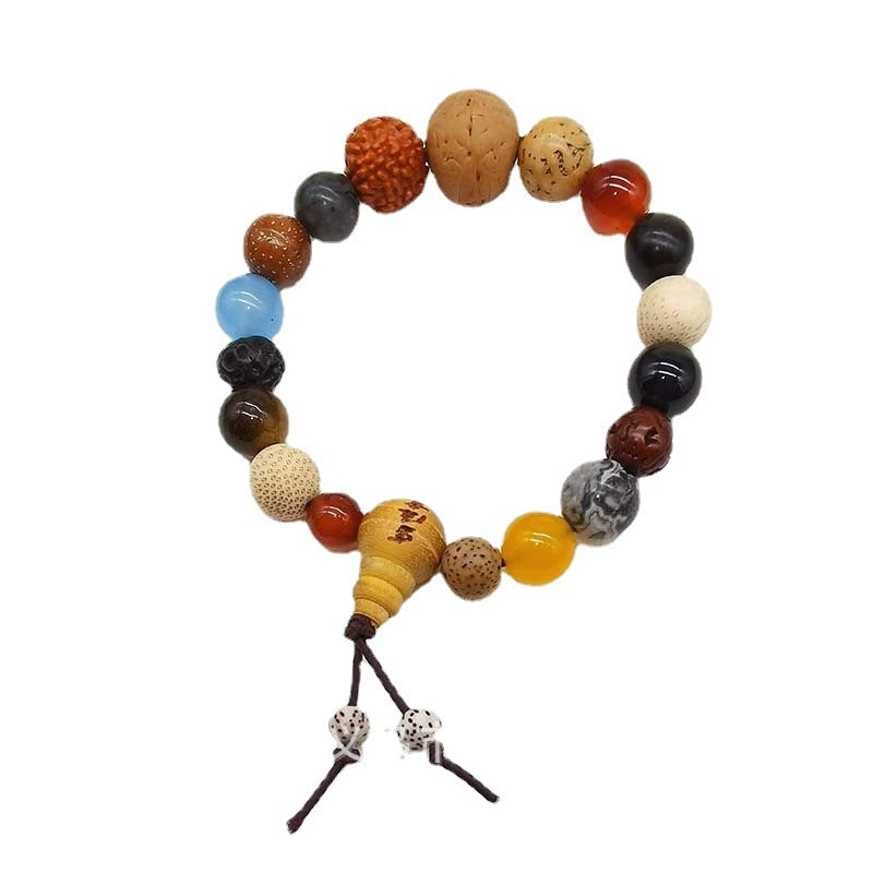 Wholesale Eighteen Seeds Bodhi Buddha Beads Bracelet