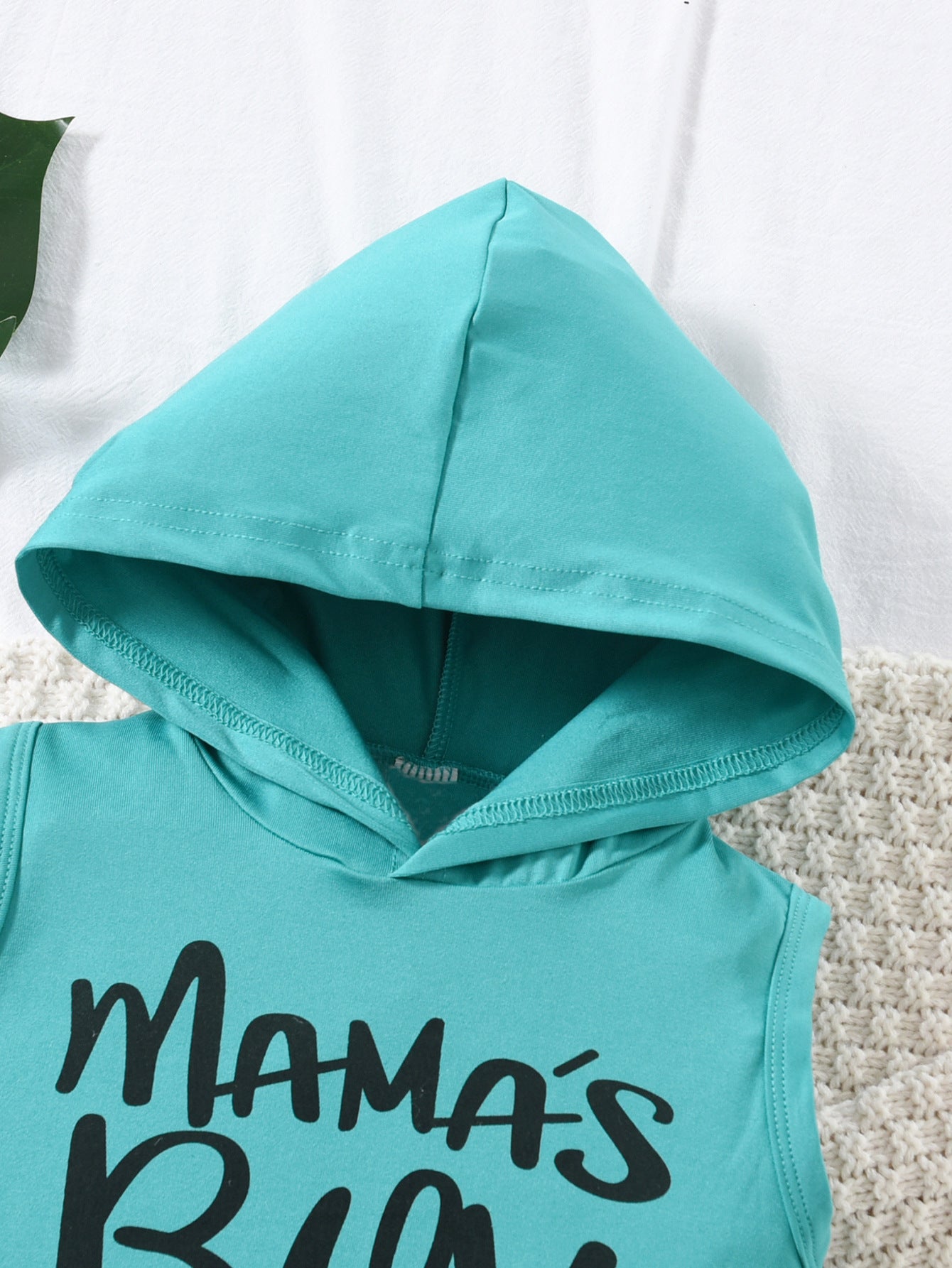 Wholesale Boys Printed Letters Mamas Boy Suit Hoodie Baby Clothes