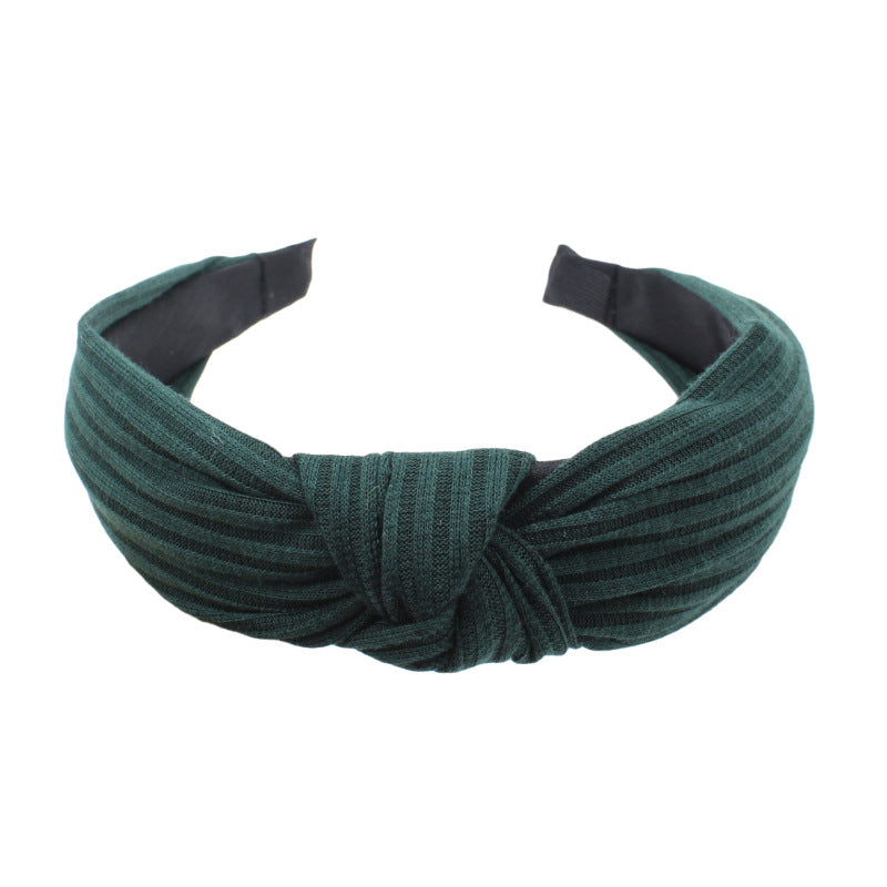 Wholesale Fabric Wide Edge Cross Headband