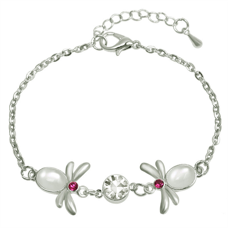 Wholesale Rose Gold Bee Alloy Bracelet