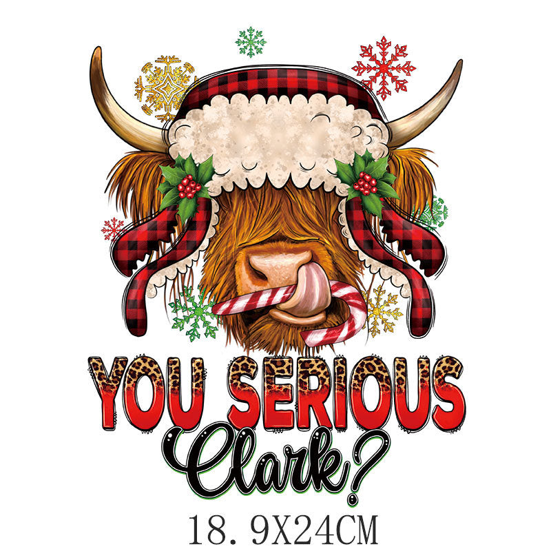 Wholesale Merry Christmas UV DTF Ready to Press Transfers Wraps