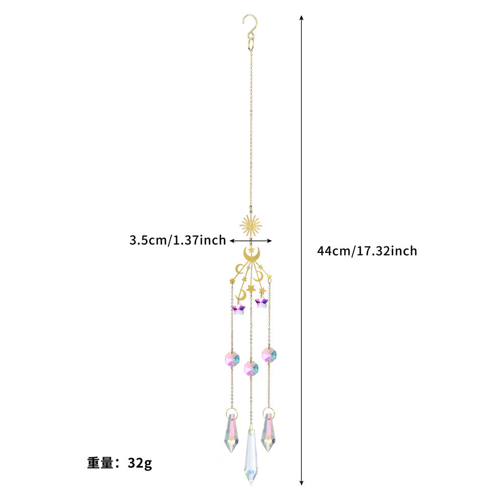 Wholesale window hanging universe galaxy planet series wind chimes