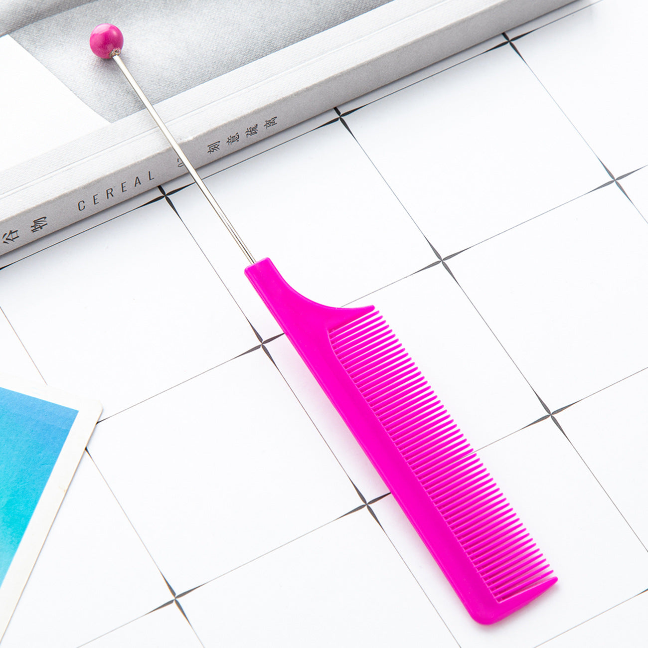 Wholesale DIY Beadable Comb Pointed Tail Comb