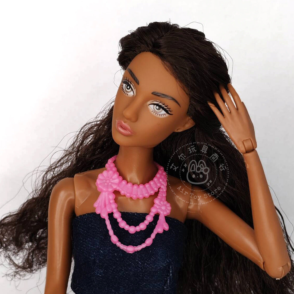 Wholesale 10pcs 30cm  Doll  Necklace Keer Doll Accessories