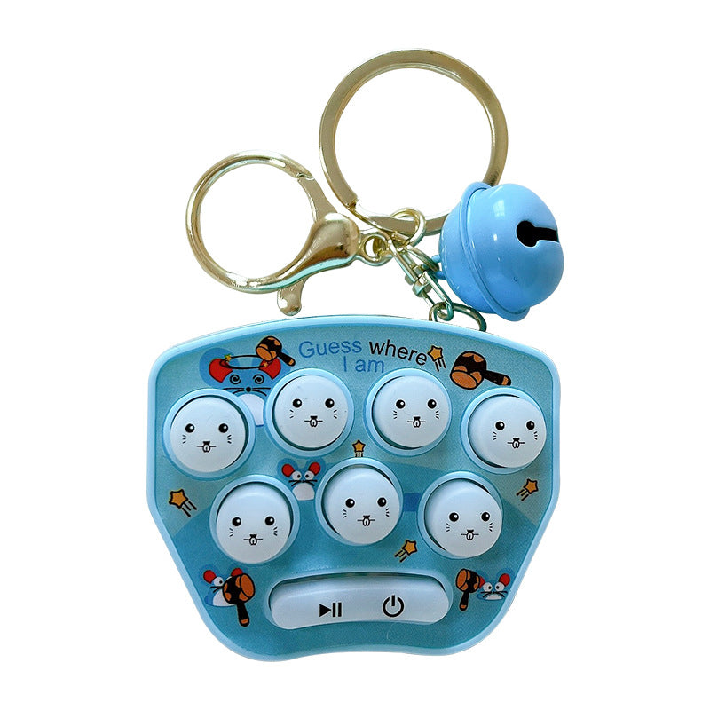 Wholesale Groundhog Game Machines, Decompression Toys, Plastic Keychains