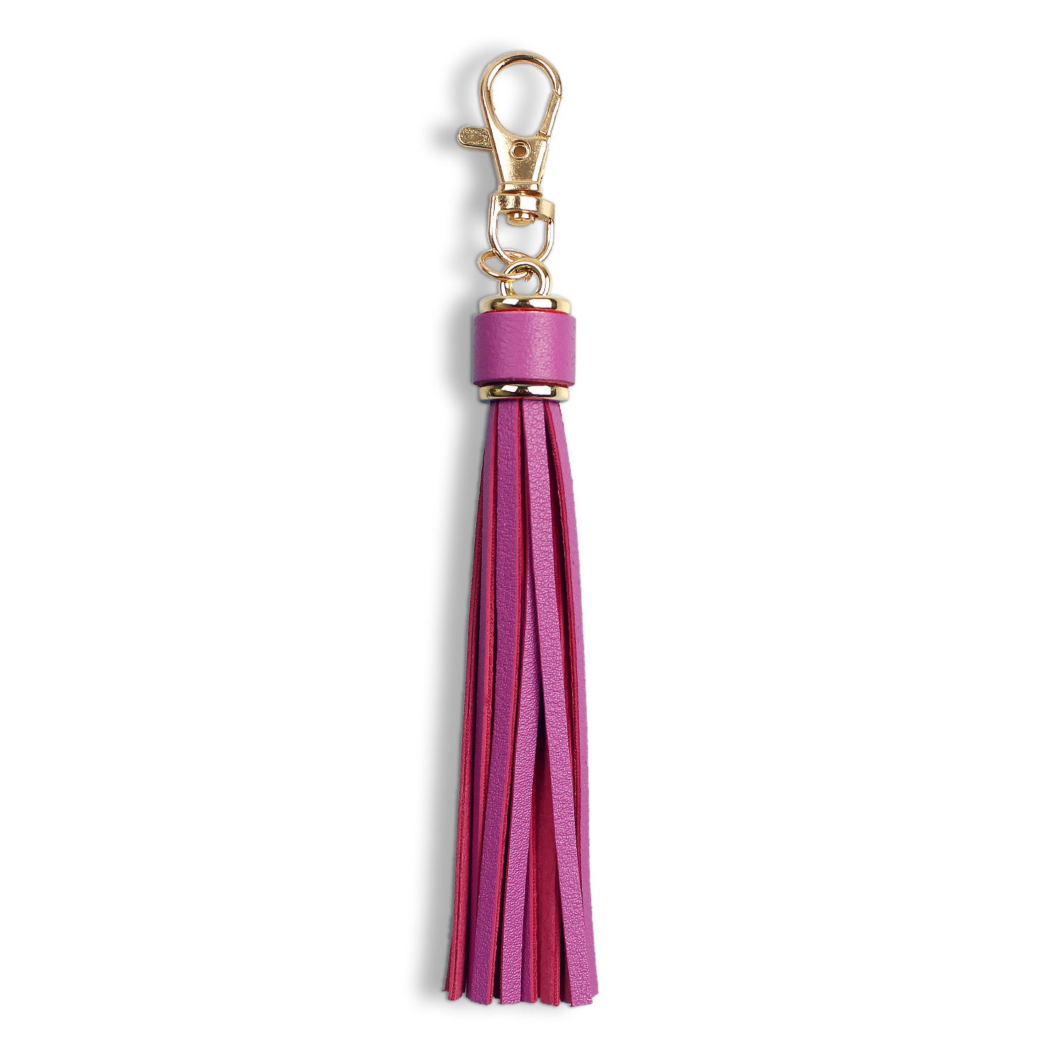 Wholesale Tassel Leather Braided Keychain