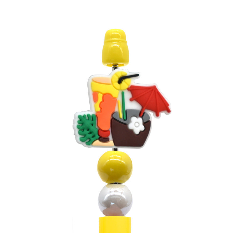 Wholesale  Random 100pcs/pack summer vacation beads   Focal Beads