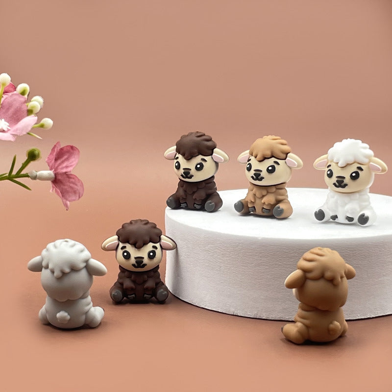 Wholesale 3D Cartoon Animal Silicone Beads