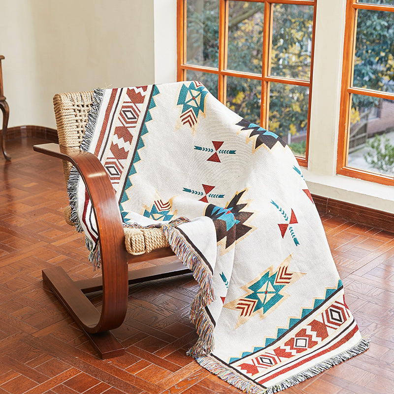 Wholesale of Western Style Aztec Polyester Blankets
