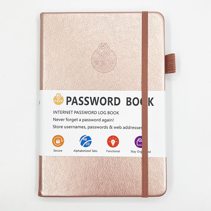 Wholesale Faux Leather English Telephone Address Password Book