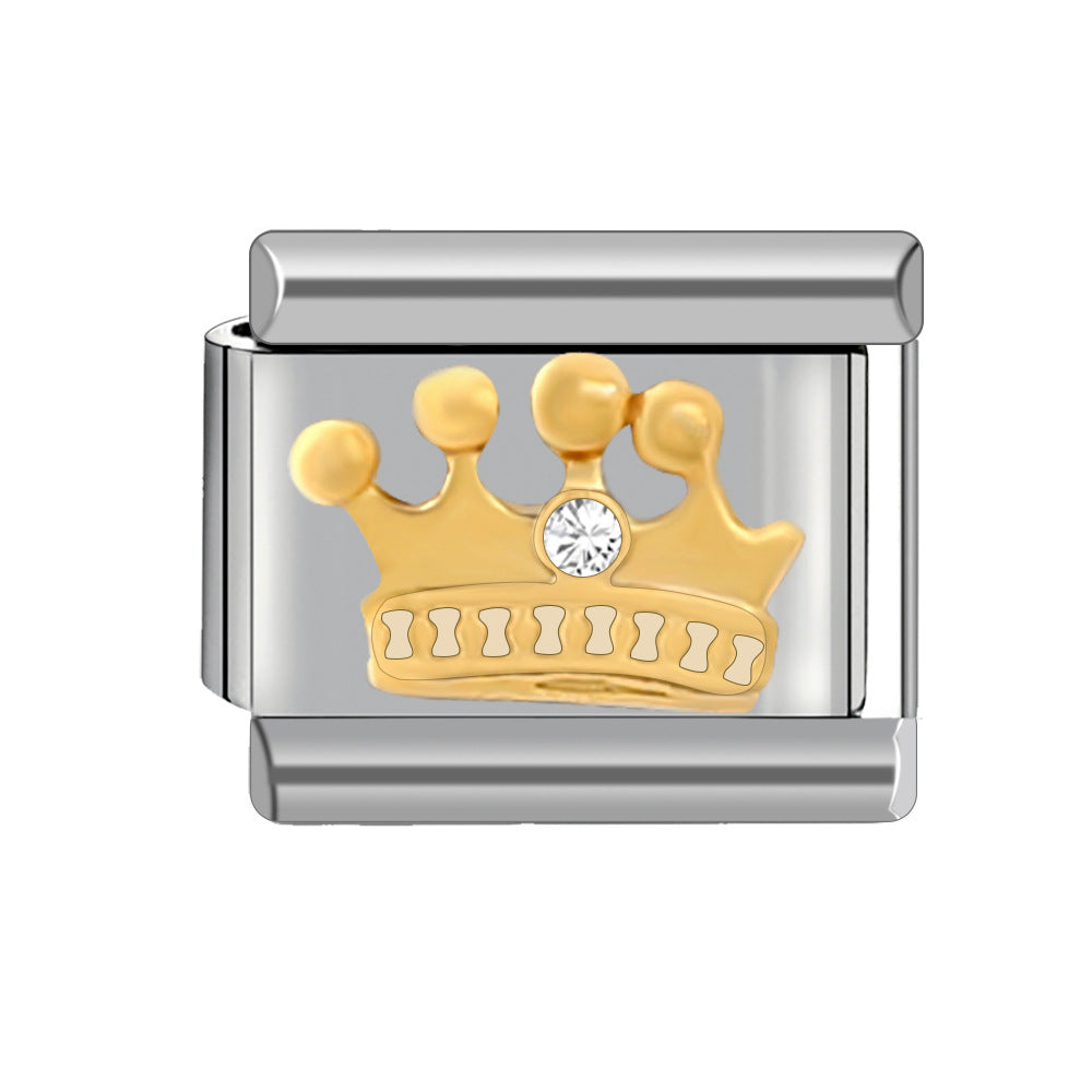 Wholesale Italian Charm Bracelet 9mm DIY Spliced Detachable Cute Pattern Combination Bracelet