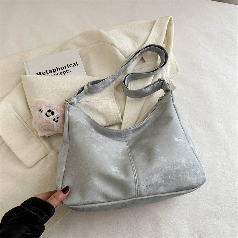 Wholesale New High-capacity Solid Color Fashion Everyday Casual Tote Bag
