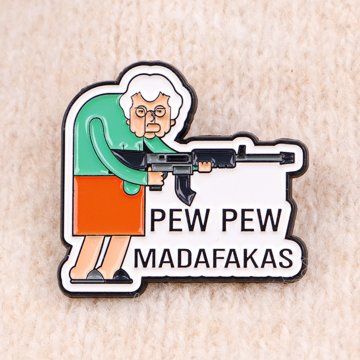 Wholesale 6pcs/pack Cartoon Brooch Metal Badge Jewelry Medal Brooch English Accessories