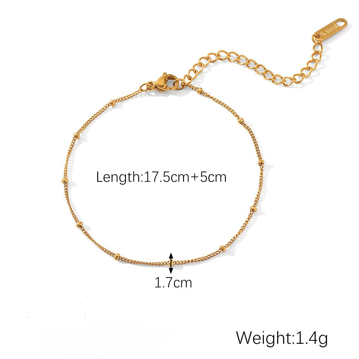Wholesale Stainless steel geometric element men' s bracelet