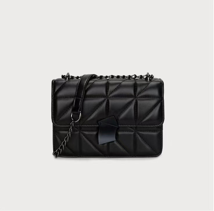 Wholesale 2023 Lingge Chain Crossbody PU Shoulder Bag