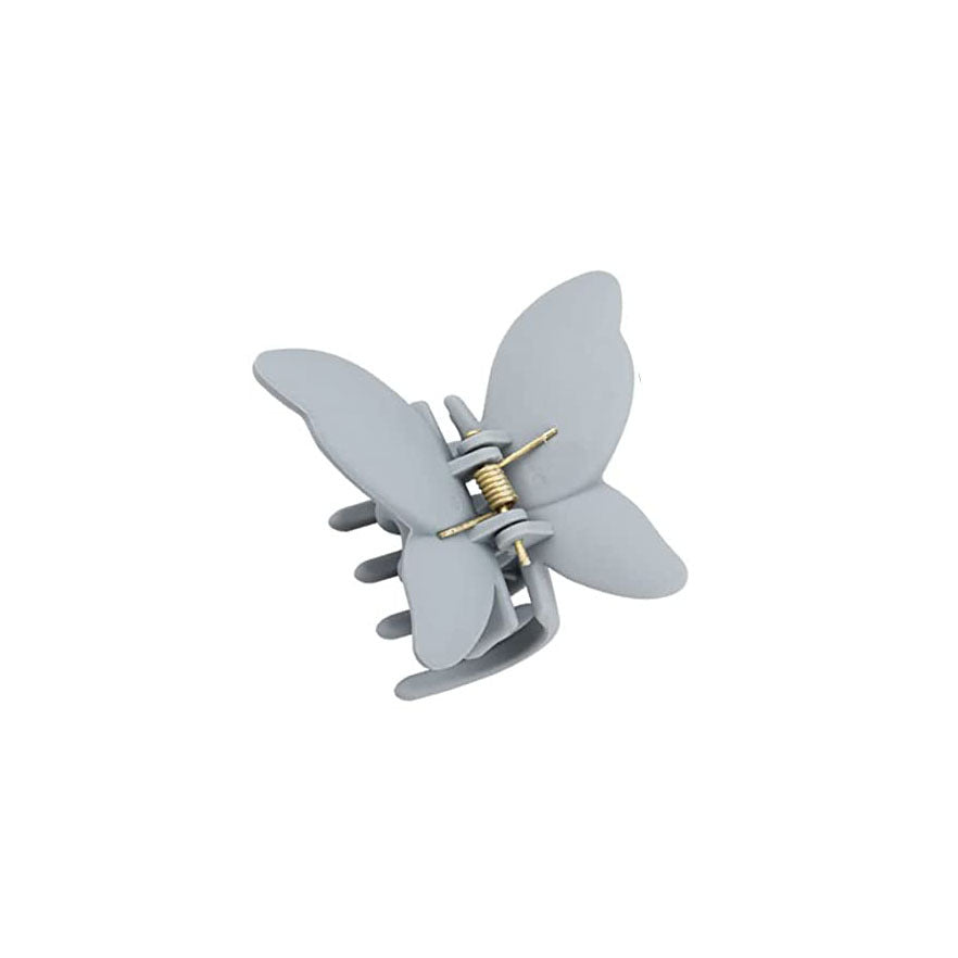 Wholesale Butterfly Frosted ABS Hair Clips