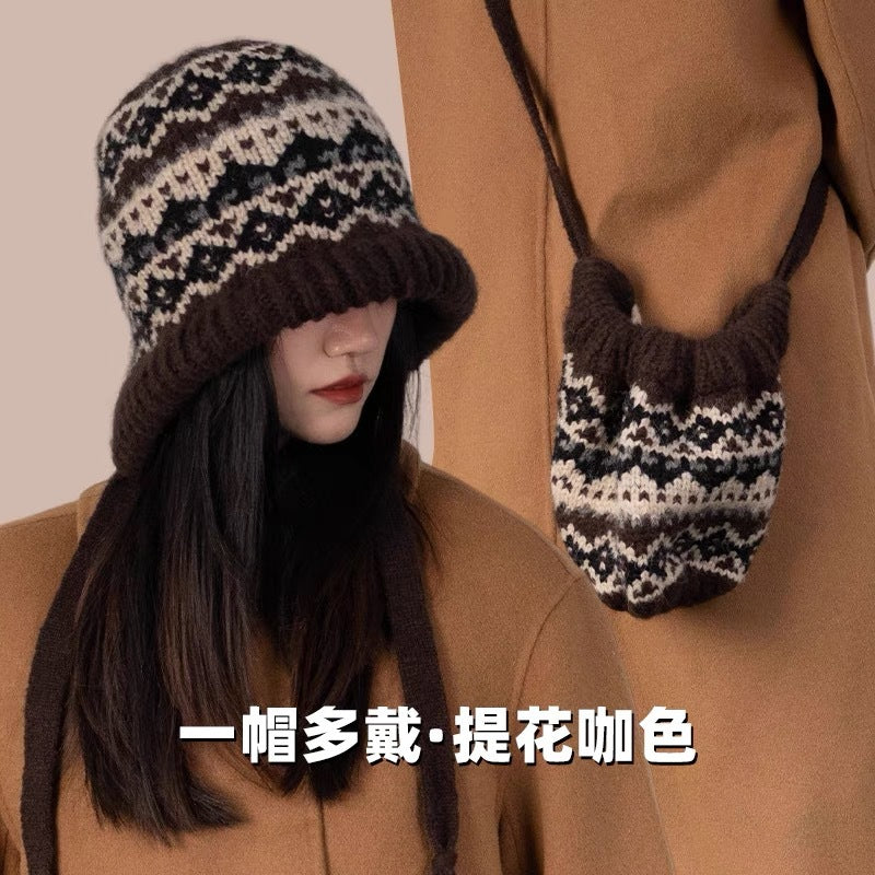 Wholesale Warm Ear Protection Acrylic Winter Hats