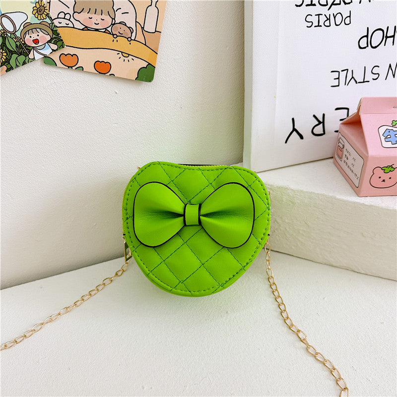 Wholesale PU Children's Bags, Crossbody Bags, Bow Single Shoulder Bags