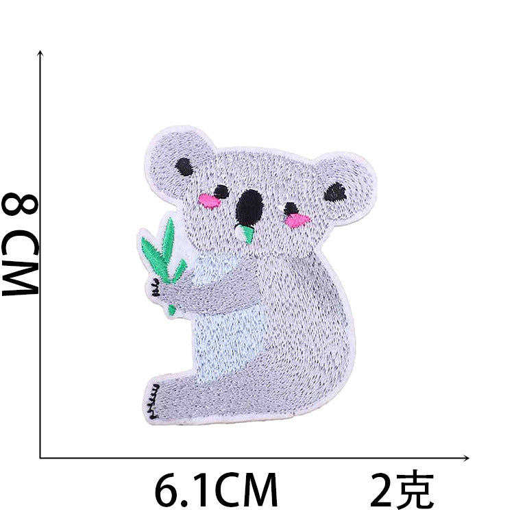 Wholesale Mixed Cartoon Cat And Astronaut Embroidered Patches Polyester Self Adhesive Clothing Decorative Accent For Everyday Boutique And Gift