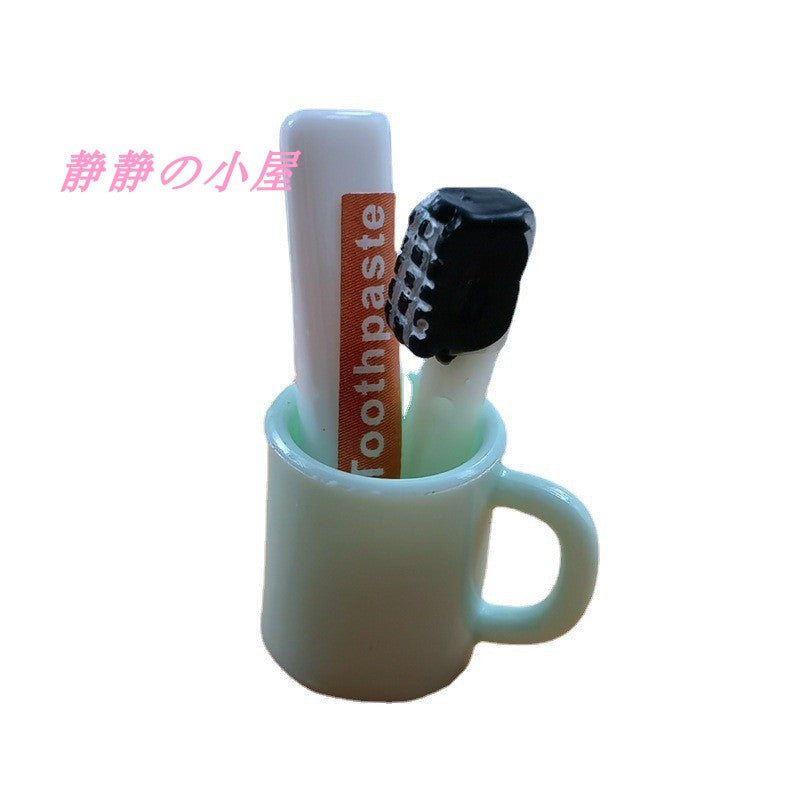 Wholesale Dollhouse mini simulation toiletries set Doll Accessories