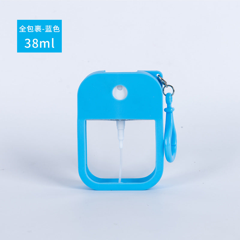 Wholesale DIY Silicone Set Spray Bottle 38ml Alcohol Perfume Hand Sanitizer Spray Bottle Travel Bottling Set Can Be Wraped Can Be DIY