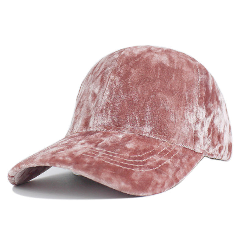 Wholesale Solid Color Suede Autumn/winter Sunshade Outdoor Candy Color Hip-hop Baseball Cap