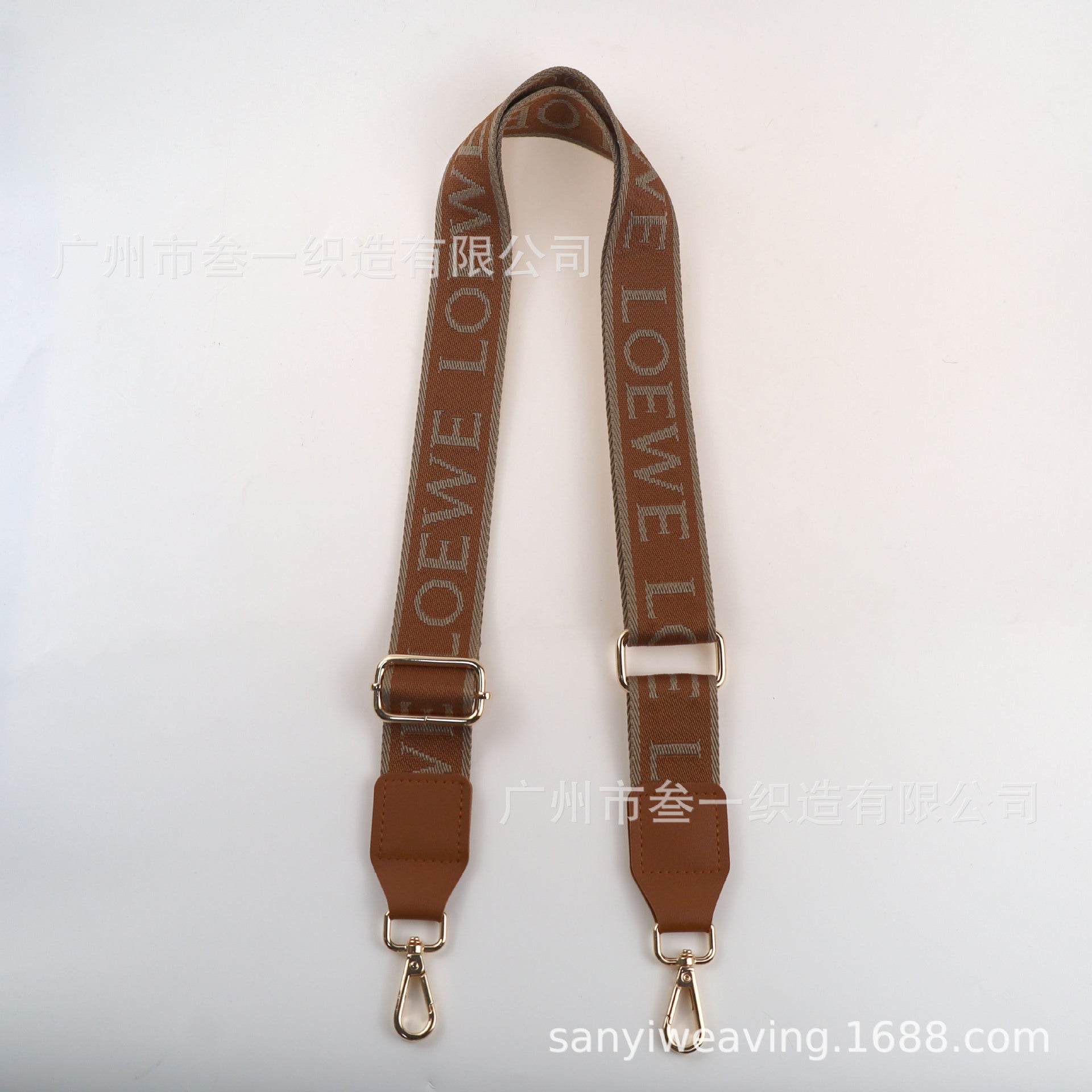 Wholesale English Letter Personalized Canvas Versatile Single and Double Shoulder Crossbody Adjustable Shoulder Strap