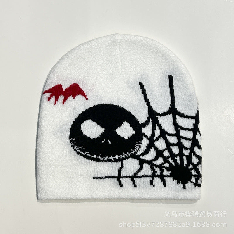Wholesale Halloween Party Pirate Skull Acrylic knitted hat