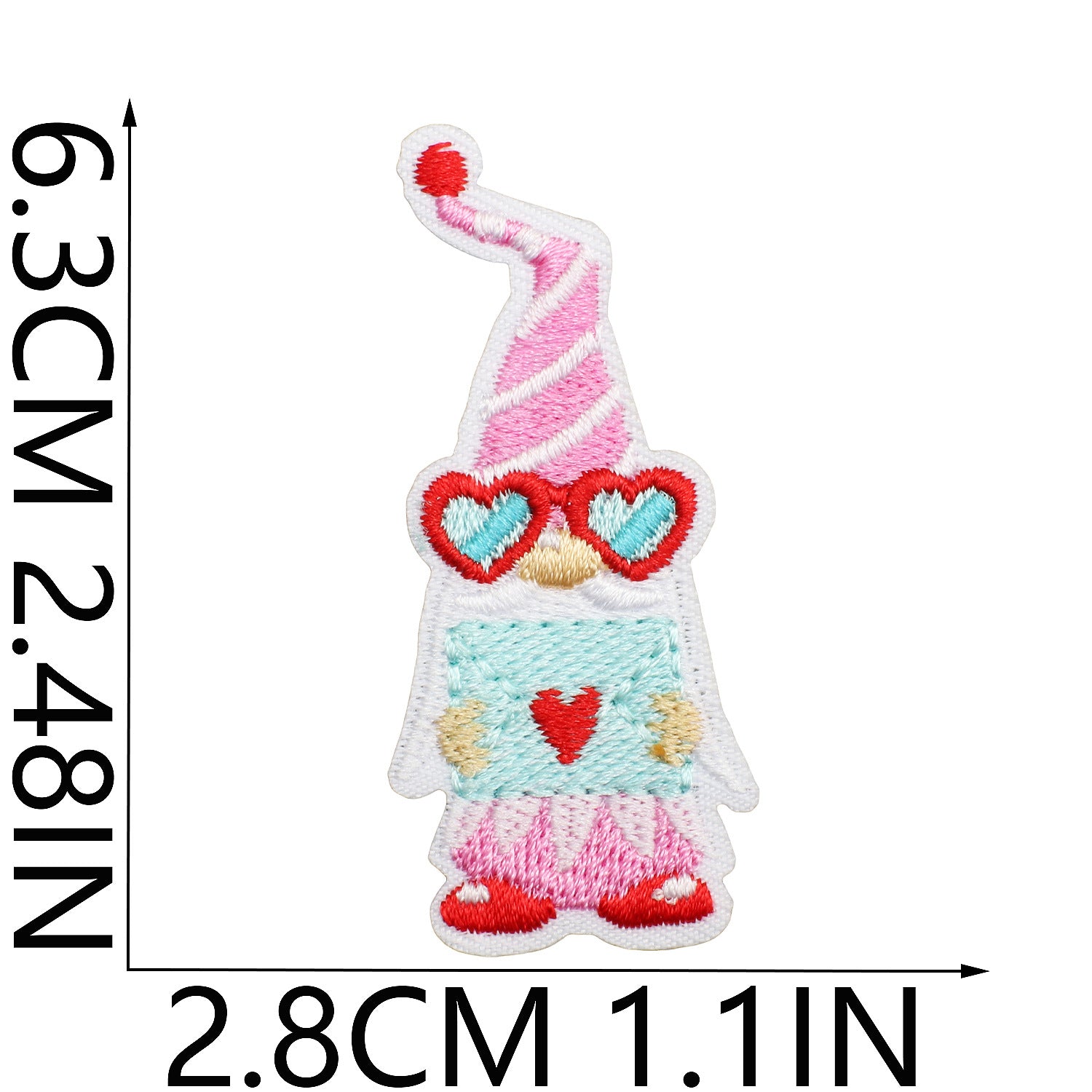 Wholesale Valentine's Day Monster Embroidered Patch FS