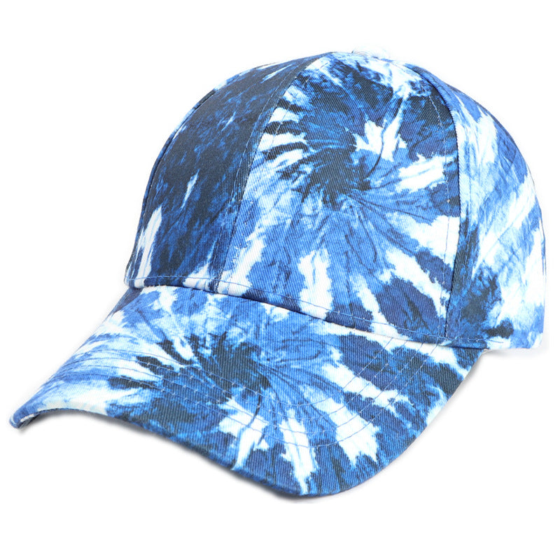 Wholesale Cotton New Tie-dye Personality 3D Printing Pattern Baseball Cap
