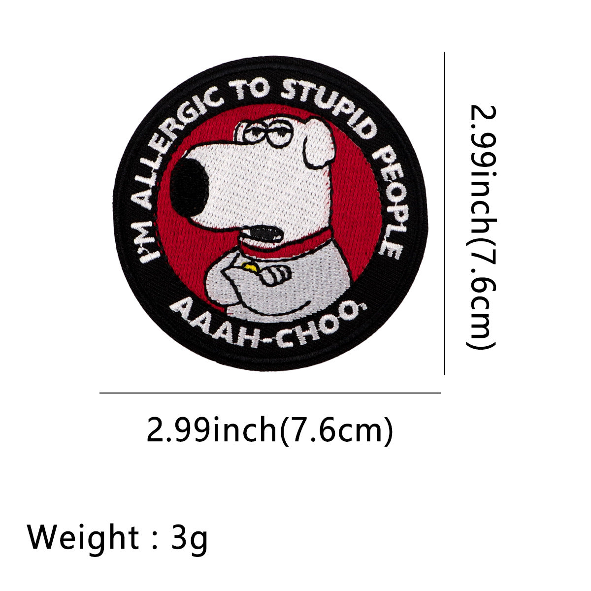 Wholesale 5pcs Quotations Embroidered Cloth Stickers Animation Patch Clothing  OLY Exclusive
