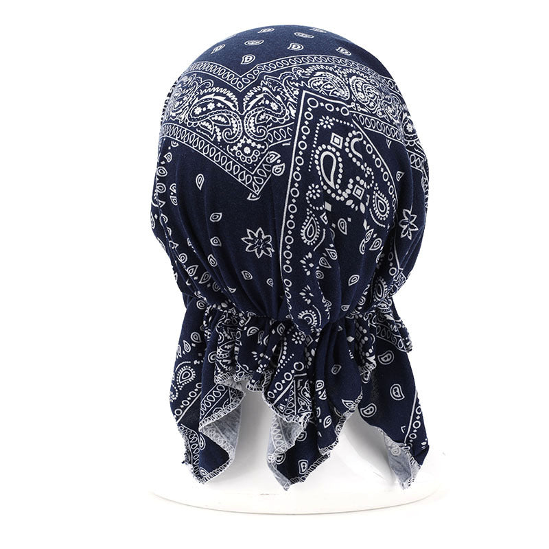 Wholesale Pirate Single Layer Cashew Flower Cotton Polyester Hat