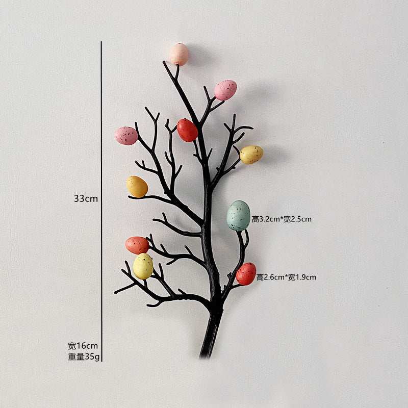 Wholesale Easter egg decorations DIY Easter egg string Home flower arrangement vase decoration Shopping mall decorations