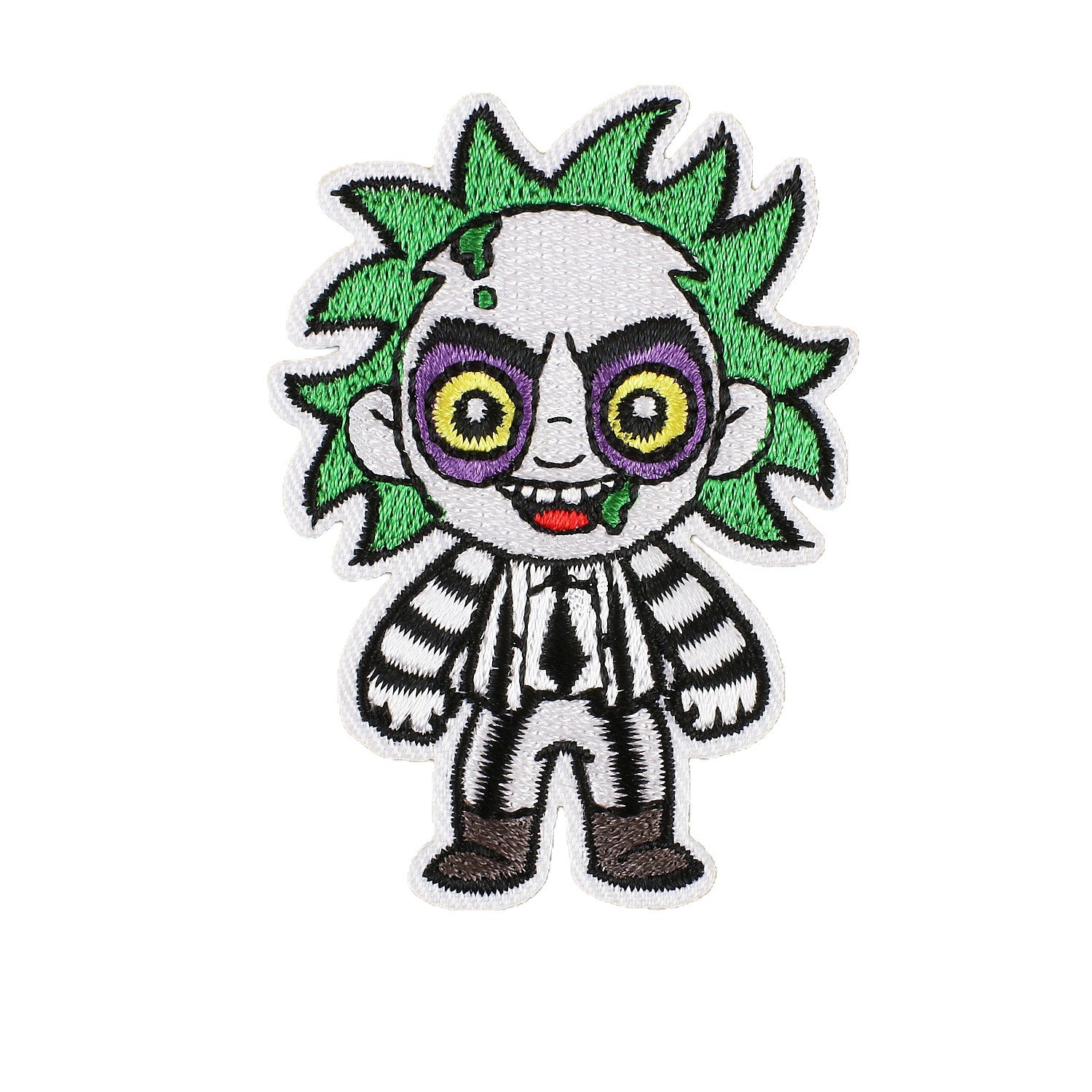 Wholesale  Cartoon Ghost Embroidery Patch Polyester Decorative Accent For Bags Clothing DIY Craft Resale