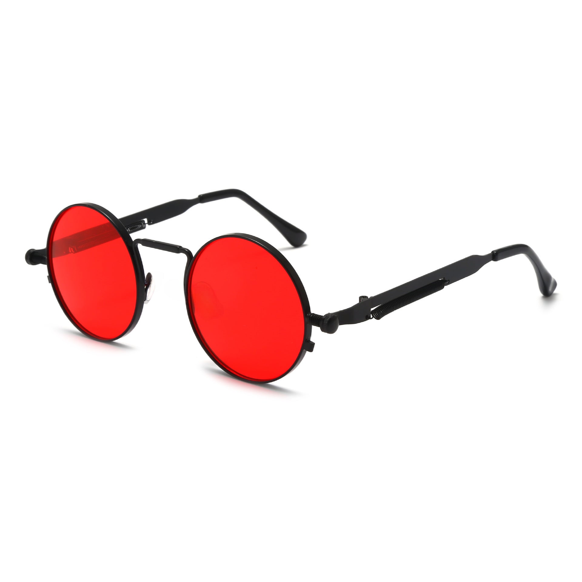 Wholesale Round Steampunk Retro Sunglasses for Men and Women