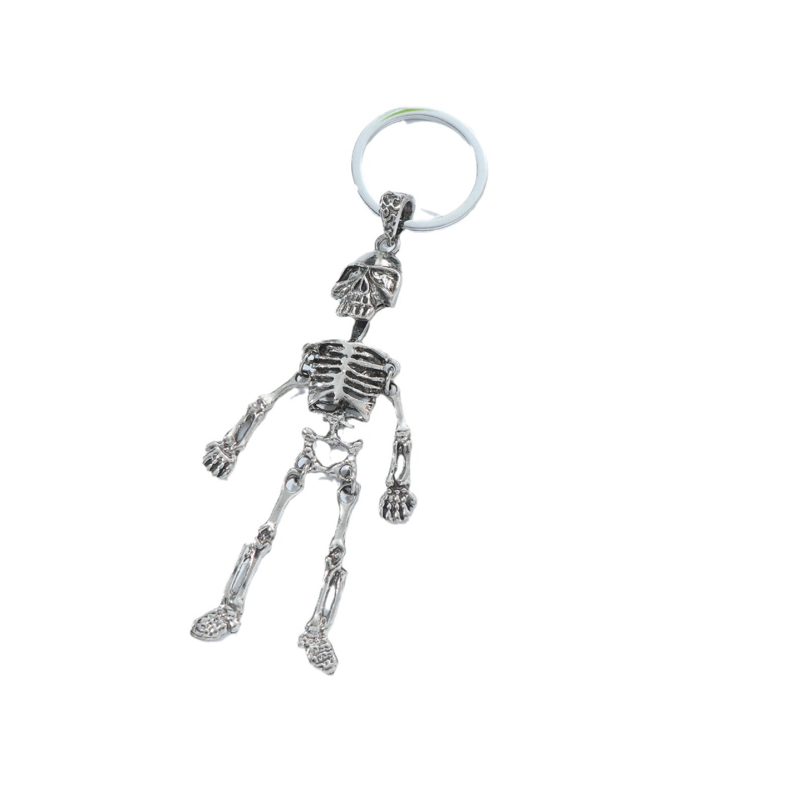 Wholesale Easter gift niche metal decorations skull keychain