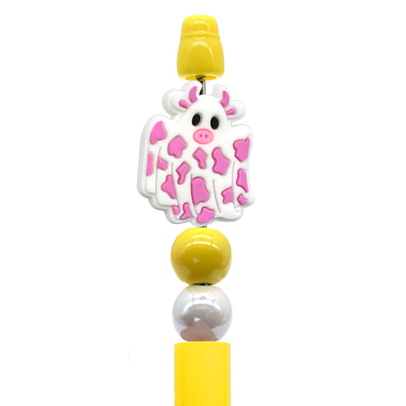 Wholesale 100pcs Creative DIY Halloween Skull Soft Beads