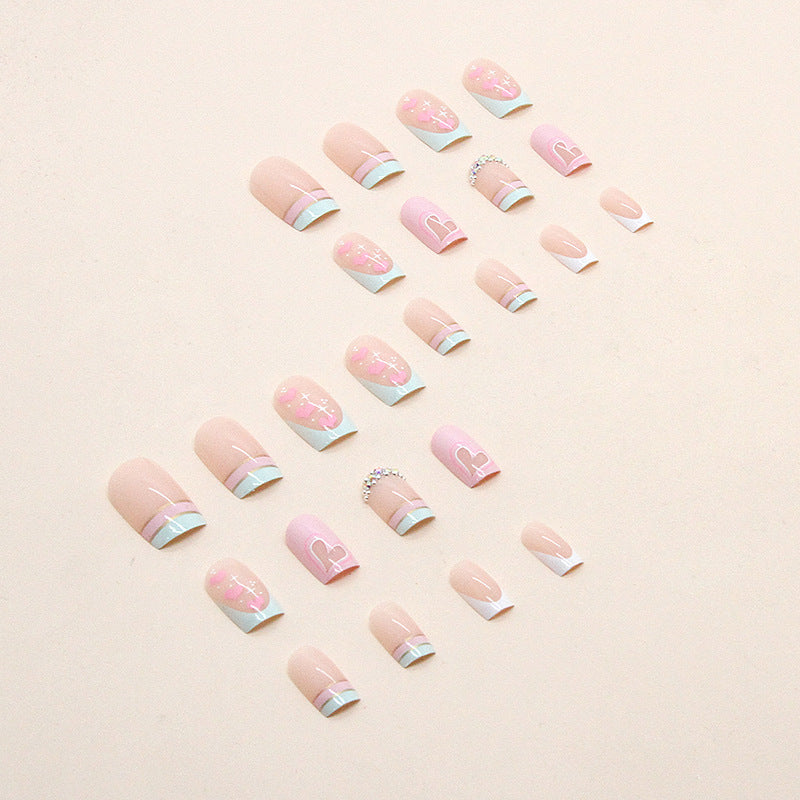 Wholesale Diamond Square Light Blue Wearable Armor