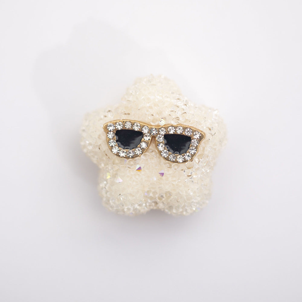 Wholesale Acrylic Small Star Sugar Pen Caps Beaded