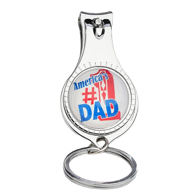 Wholesale Metal Independence Day Nail Scissors