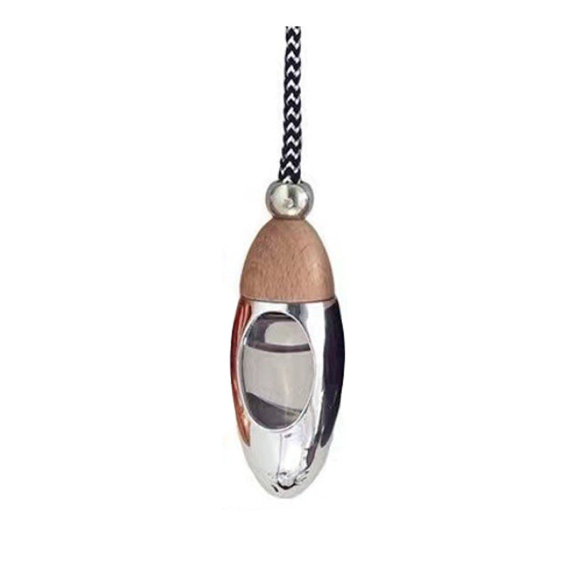 Wholesale Drop-shaped Essential Oil Car Glass Aromatherapy Pendant