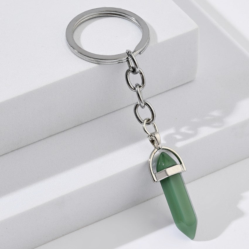 Wholesale Natural Stone Keychains