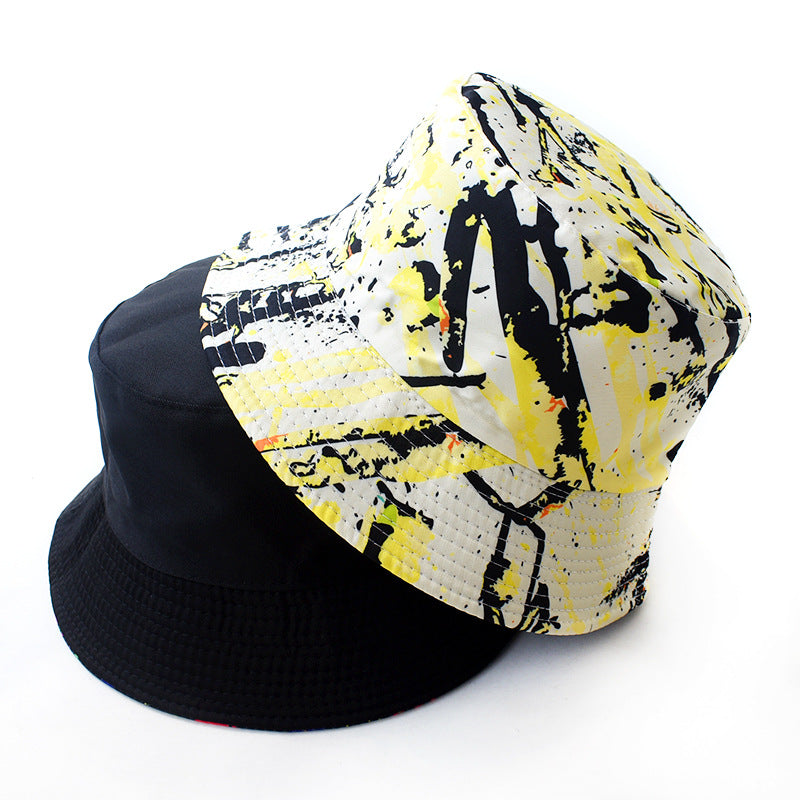 Sombrero de cubo de cráneo reversible de poliéster al por mayor