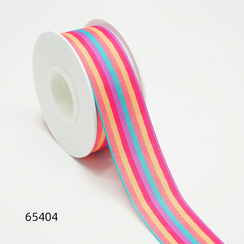 Wholesale 50Y Thermal transfer ribbon cartoon bottom picture ribbon printing ribbon thermal transfer ribbon flower diy ribbon roll