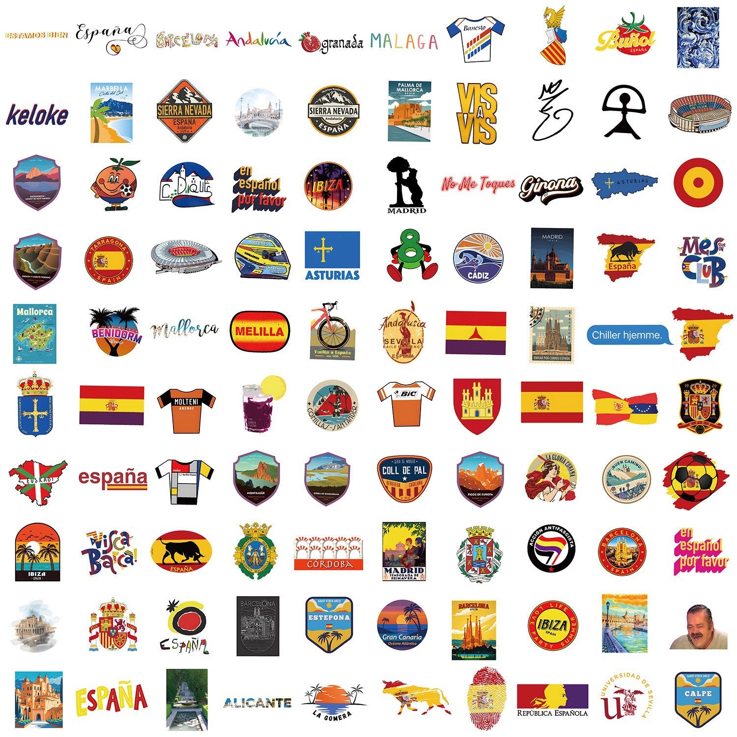 Wholesale 50 football graffiti stickers sports ball waterproof decorative stickers