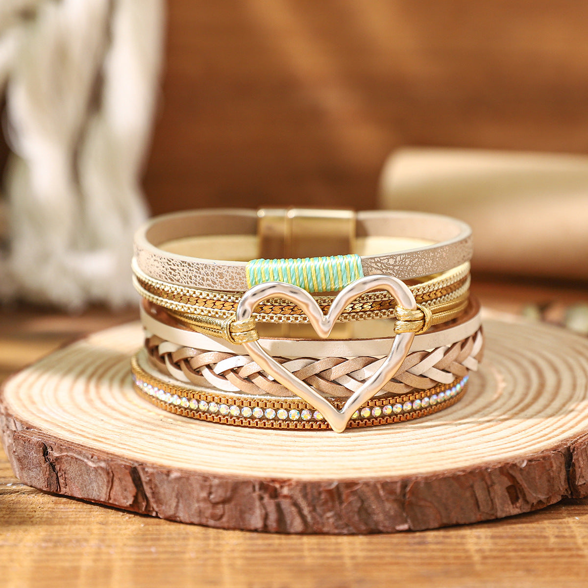Wholesale Bohemian Layered Bracelet Set