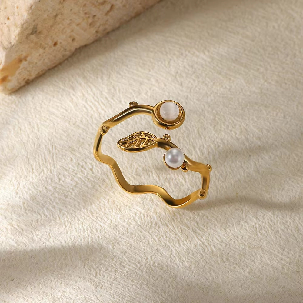 Wholesale Stainless Steel Ring Niche Design Luxury Ring