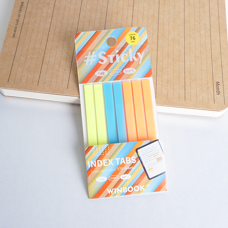 Wholesale 10PCS Transparent Paper Sticky Note Index Stickers